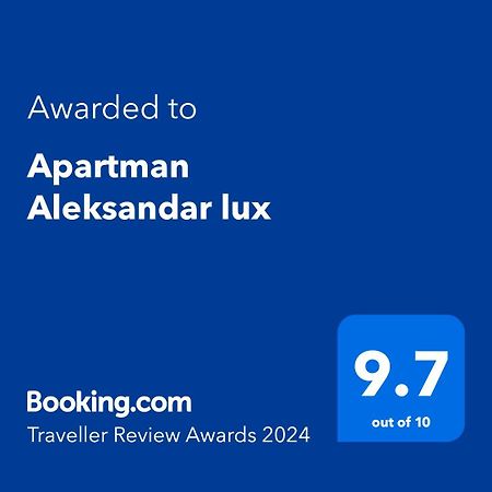 Apartman Aleksandar lux Palić Extérieur photo